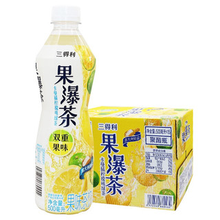 SUNTORY 三得利 绿茶 卡曼橘柠檬味 500ml*15瓶