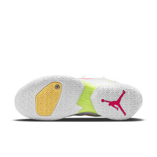 AIR JORDAN  Why Not Zer0.4 PF 男子篮球鞋 CQ4231-102 白黄粉 40