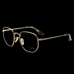 Ray-Ban 雷朋 RayBan雷朋近视眼镜光学镜架平光眼镜金属镜框男女通用大脸6448