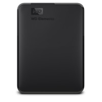 西部数据 新元素系列 2.5英寸Micro-B便携移动机械硬盘 2TB USB3.0 黑色 WDBUZG0020B