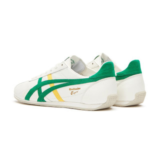 Onitsuka Tiger 鬼塚虎 Runspark 中性休闲运动鞋 1183B698-101 白色/绿色 42.5