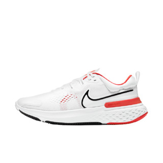 NIKE 耐克 React Miler 2 男子跑鞋 CW7121-100 白色/红 44