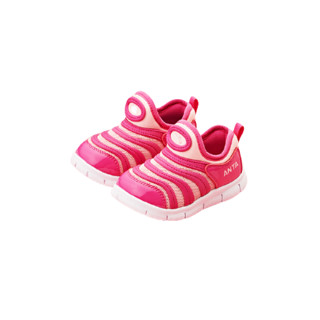ANTA 安踏 A32833562-1 女童休闲运动鞋 常规款 红紫/糖果粉/安踏白 25码