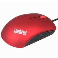 ThinkPad 思考本 0B47151 有线鼠标 1600DPI 魅力红