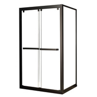 SSWW 浪鲸 EB32-L32 不锈钢淋浴房 雅黑色 3.8m²