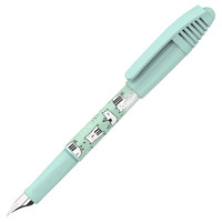 PLUS会员、亲子会员：Schneider 施耐德 童趣系列 钢笔 绿色萌猫 EF尖 单支装