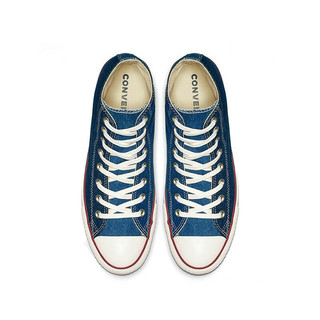 CONVERSE 匡威 Chuck Taylor All Star 中性运动帆布鞋 163965C 蓝色 38