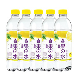 cocacola可口可乐纯悦果水柠檬味450ml5瓶
