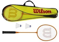 Wilson 威尔胜 羽毛球拍 [已拉伸吊带] BADMINTON GEAR KIT 2 PCS 2 (羽毛球 齿轮套装)