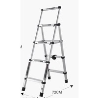 PLUS会员：稳纳 6204Y 家用折叠多功能人字梯 摸高3.05m