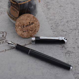 DUKE 公爵 钢笔 凌然商务系列 神秘黑 0.8mm 礼盒装