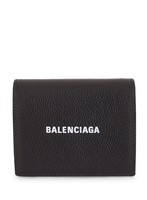 Balenciaga Logo Wallet In Leather