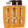 L'OREAL PARIS 欧莱雅精油润养洗发水护发素洗护套装 柔顺顺滑(洗500ml*2+护500ml)