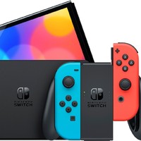 Nintendo 任天堂 日版 Switch OLED 游戏主机 红蓝色 日版