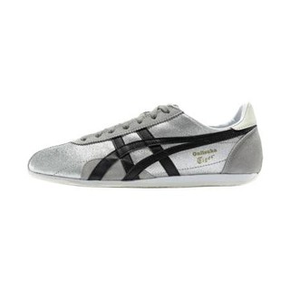 Onitsuka Tiger 鬼塚虎 Runspark 中性休闲运动鞋 TH201L-9390 银色/黑色 42.5