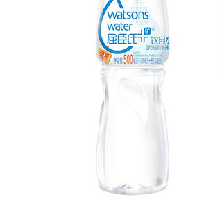 watsons 屈臣氏 矿 饮用水 500ml*24瓶