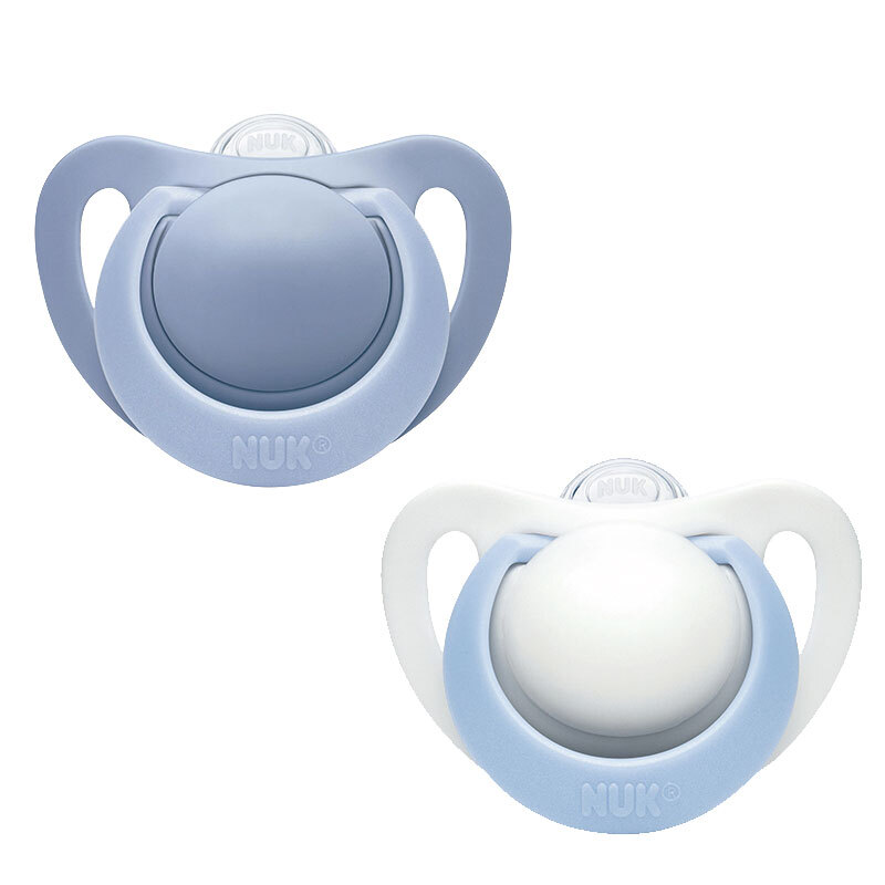 NUK 天才系列 10176186 纯硅胶安抚奶嘴
