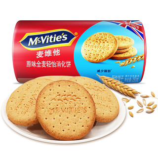 McVitie's 麦维他 全麦轻怡消化饼 原味 250g