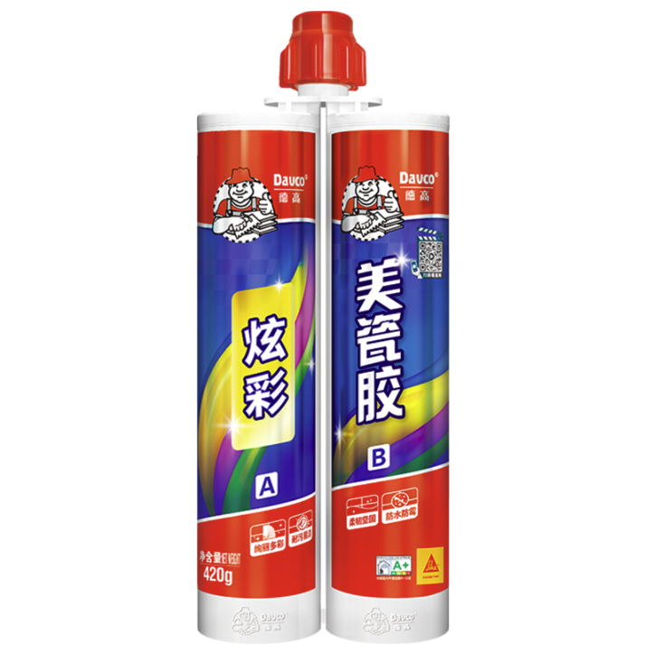 davco 德高 炫彩美缝胶 纯白色