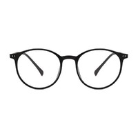 CHASM 超轻tr90眼镜框+黑色框 配1.60超薄防蓝光护目镜片(度数备注)