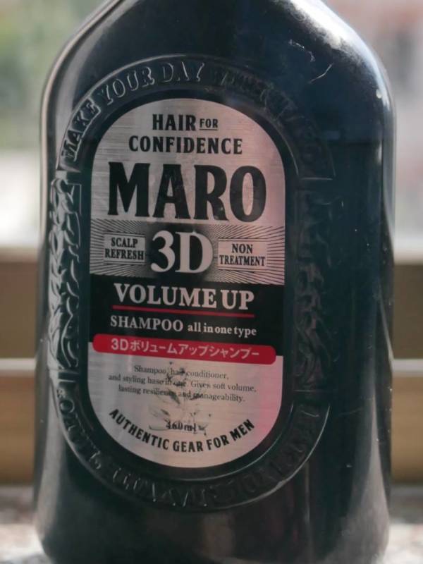 maro摩隆3d蓬松型男士去屑洗发水460ml