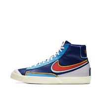 NIKE 耐克 Blazer Mid '77 Infinite 男子休闲运动鞋 DA7233-400 蓝色/红色 38.5