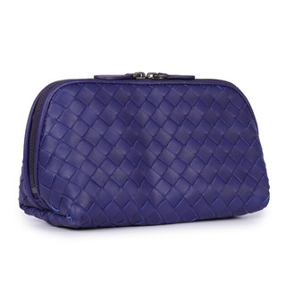 BOTTEGA VENETA 葆蝶家 女士小羊皮手拿包 132534V001N4156 星海蓝色