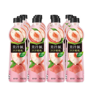 Minute Maid 美汁源 汁汁桃桃 420ml*12瓶