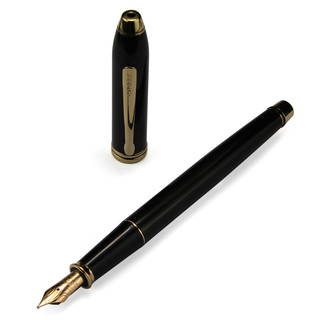 CROSS 高仕 钢笔 涛声系列 576-FD 黑色 0.7mm 单支装