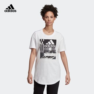 adidas 阿迪达斯 ED6173 女款运动短袖T恤