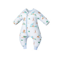 OUYUN 欧孕 OY112-4 婴儿分腿睡袋 八层纱布不夹棉款 历险记 L