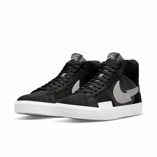 NIKE 耐克 SB Zoom Blazer Mid Prm 中性运动板鞋 DA8854-001 黑灰色 37.5