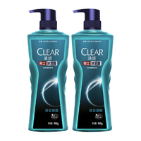 CLEAR 清扬 男士古龙香氛沐浴露留香深海探险海洋香氛600g*2+100g*2 持久留香