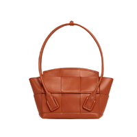 BOTTEGA VENETA 葆蝶家 ARCO系列 女士手提包 575943VMAP17654 枫叶棕 小号