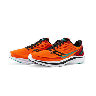 saucony 索康尼 Kinvara 菁华 12 男子跑鞋 S20619-21 桔兰红 46.5