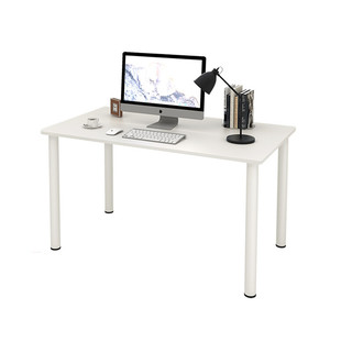 木以成居 LY-1041 台式电脑桌 白色 120cm