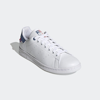 adidas ORIGINALS Stan Smith 中性休闲运动鞋 FX5548 白/蓝/红 38.5