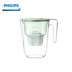 PHILIPS 飞利浦 全新升级净水壶 家用滤水壶 厨房自来水过滤净水器 AWP2813GNT