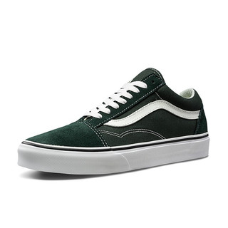 VANS 范斯 经典系列 Old Skool 中性运动板鞋 VN0A38G1QSU 绿色 44.5