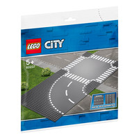 LEGO 乐高 City城市系列 60237 弯道与十字路口