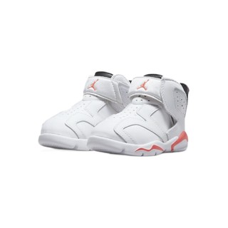 AIR JORDAN 正代系列 jordan 6 retro little flex td 儿童休闲运动鞋 CT4417-101 红外线 23.5码