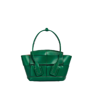 BOTTEGA VENETA 葆蝶家 ARCO系列 女士手提包 600606VMAP13186 赛车绿 迷你