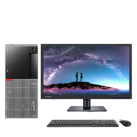 Lenovo 联想 ThinkCentre E96X 27英寸 商用台式机 银色(酷睿i5-9400、核芯显卡、8GB、128GB SSD+1TB HDD、风冷)