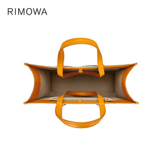 RIMOWA/日默瓦 Never Still Tote 大容量手提包托特包 香芒橙配沙金色