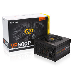 Antec 安钛克 电源 VP600P直出 台式主机 电脑主机机箱电源600W