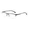 CAPONI 298 经典黑铝镁合金眼镜框+1.56折射率 防蓝光镜片