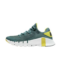NIKE 耐克 Free Metcon 4 中性训练鞋 CT3886-307 绿色/白色/黄色 42