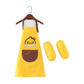 西松屋 XH-1337VJ9oou 儿童饭衣 黄鸭黄色咖兜 155cm