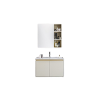 JOMOO 九牧 A2706 轻奢浴室柜组合 滨海湾灰 80cm