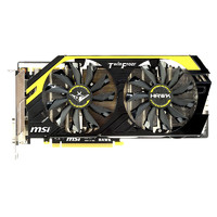 MSI 微星 GTX 760 超频版 显卡 2GB 黑色